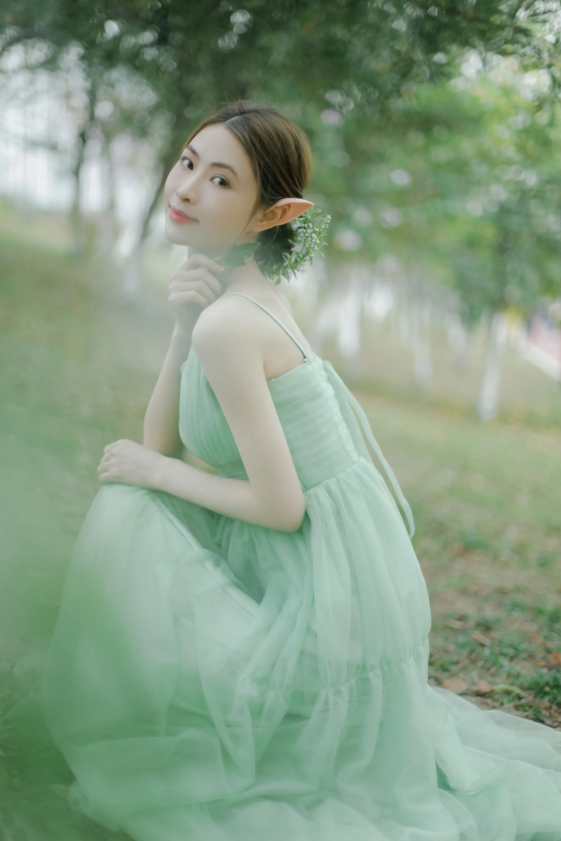 [艺图语] 2022.06.12 森林里的精灵 丽玉 [26P]插图2